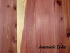 Aromatic Cedar Lumber S4S - tiled