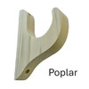 Poplar heavy duty curtain bracket