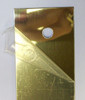 Remove film on strap before installing on mailbox.