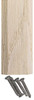 1-3/8" Flat Threshold in Solid Oak