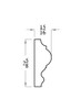 394 Chair Rail profile
