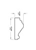 394A Chair Rail Profile