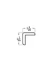 Corner 205 Moulding 1-1/16" X 1-1/16"