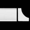 White Pvc Cove Molding 3 4
