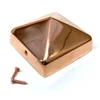 4x4 Copper Pyramid Post Caps