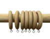 Unfinished Wooden Drapery Rings