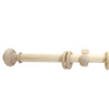 Century Finial on rod with rings and bracket