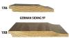 German Ship Lap YP Siding (4/pack)