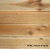 WR Cedar boards, Select Grade, S1S2E, 1" thick