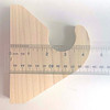 A-Mark Poplar Drapery Bracket - Length