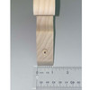 A-Mark Poplar Drapery Bracket - Thickness