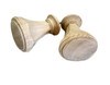Mission finial pair