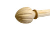 Unfinished acorn finial