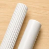 White Drapery Rod, choose grooved or Smooth