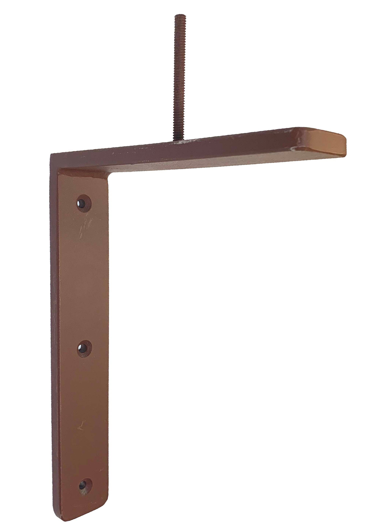 Heavy Duty Floating Mantel Bracket with Rod