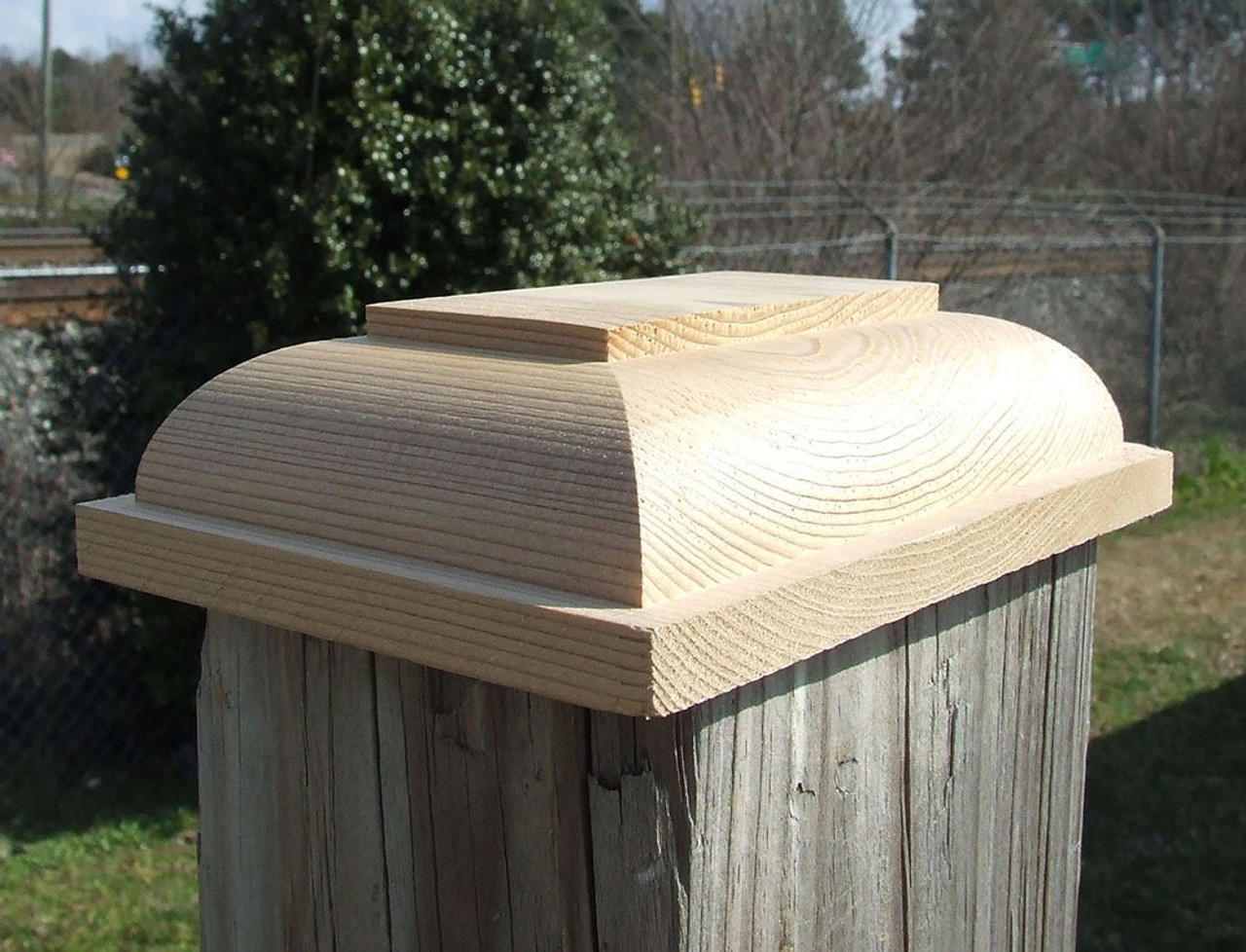 Cedar Post Base Trim for 6x6 Post Total Wood Store