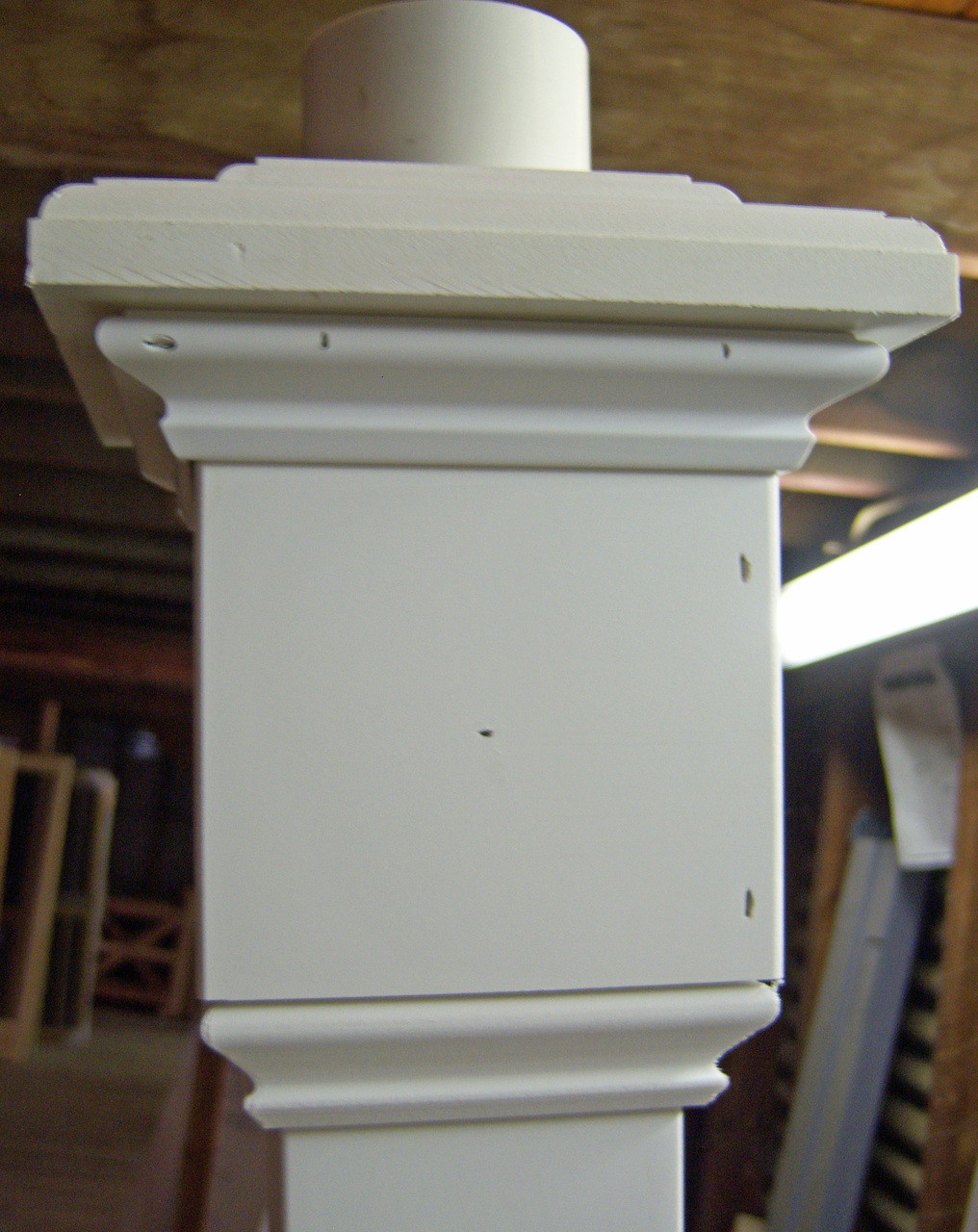 Exterior PVC Lamp Post for yard