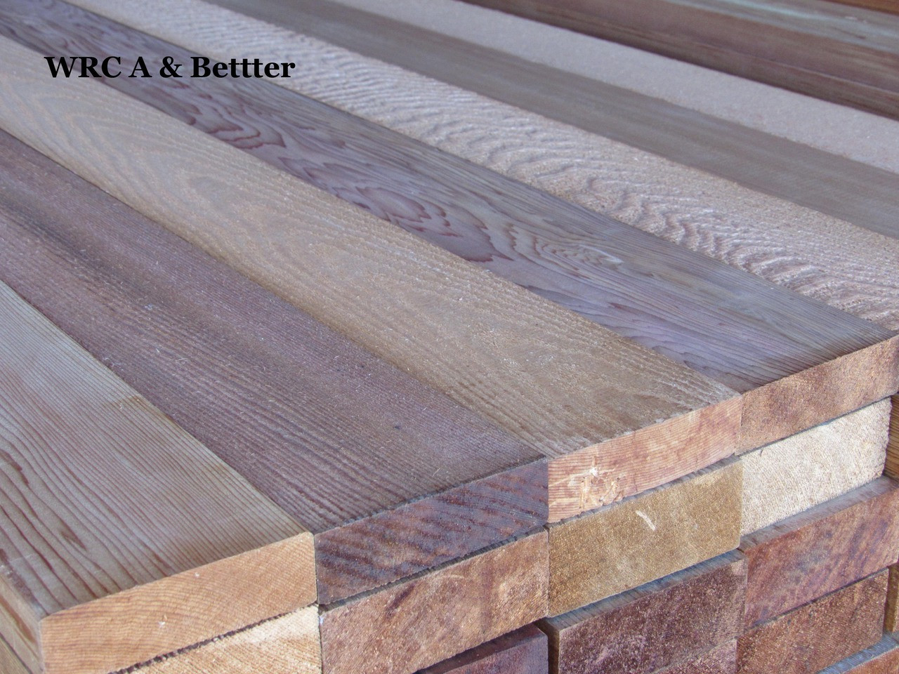 WR Cedar, A&Better Grade, S1S2E Total Wood Store