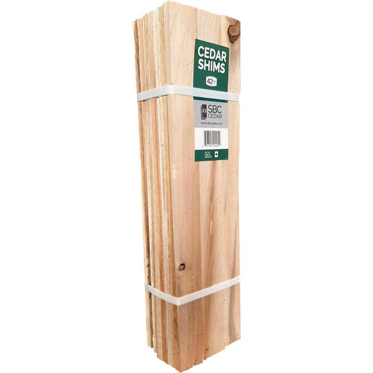 [13-Count] 15 Tapered Cedar Wood Shims Weather Resistant by Pro Project  Supply 