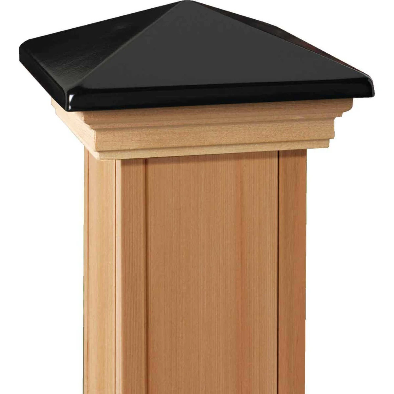 Victoria Black High Pyramid Post Cap