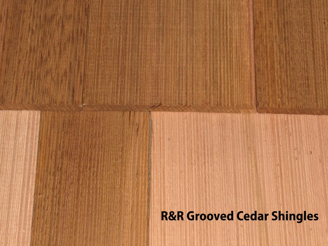 R&R Shakertown Grooved shingles
