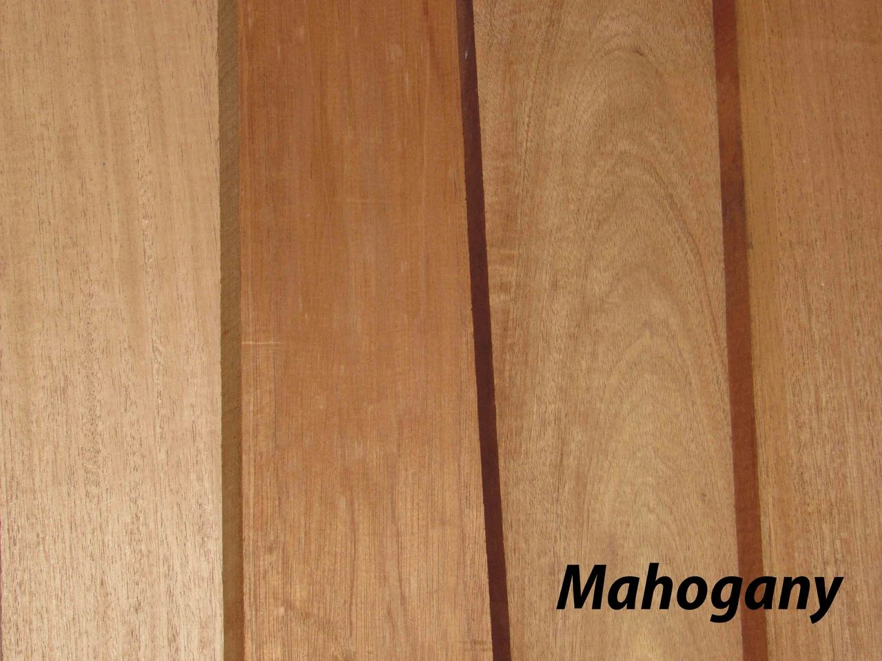 Mahogany boards