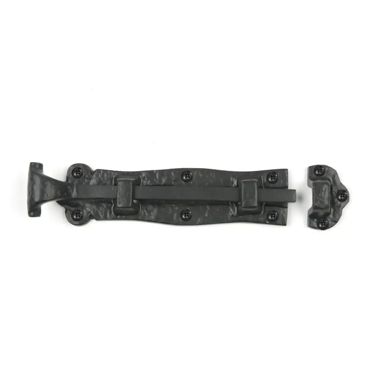 Old World Scroll 9 inch Bolt