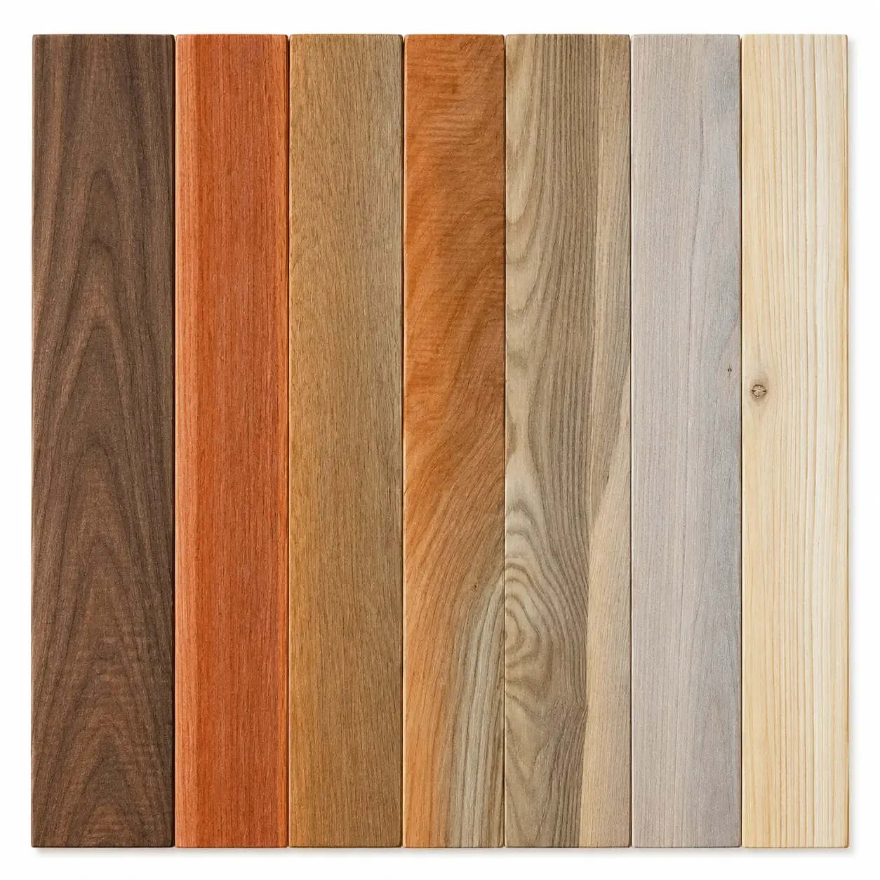 Hardwood Samples available in many species.