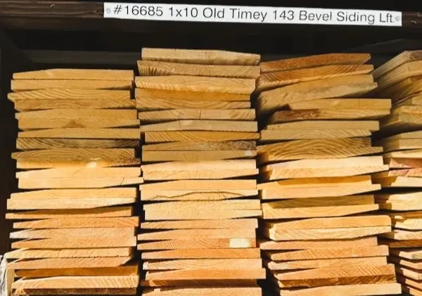 Stack of 143 Bevel siding