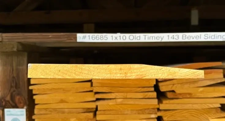 Old Timey Bevel Siding