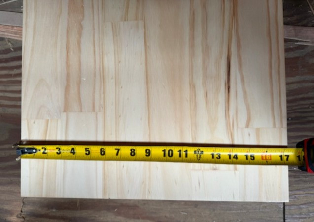 17 inch Wide Pine Shelving Boards (2/pack) - Total Wood Store