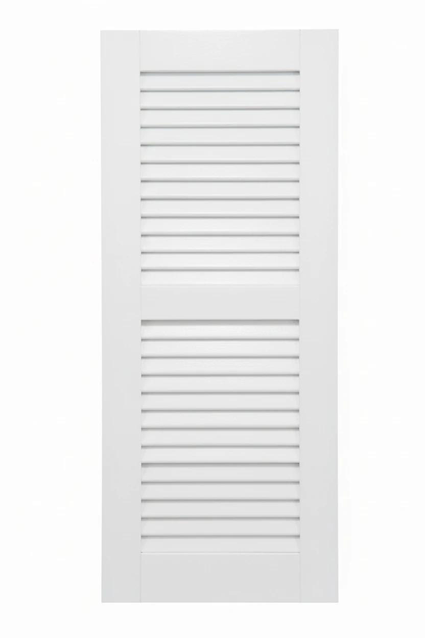White Rockbridge Shutter