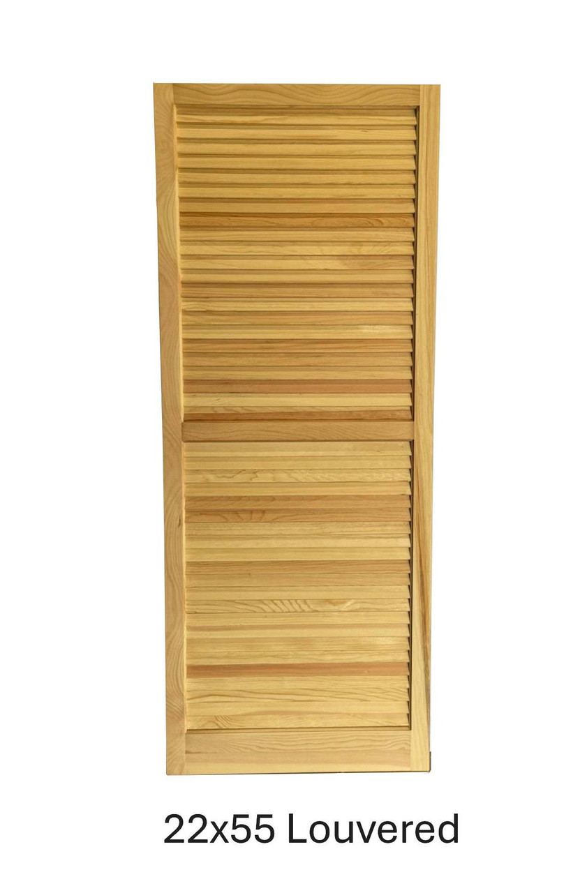 22X55 LOUVERED SHUTTER