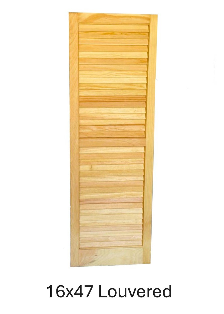 16X47 LOUVERED SHUTTER