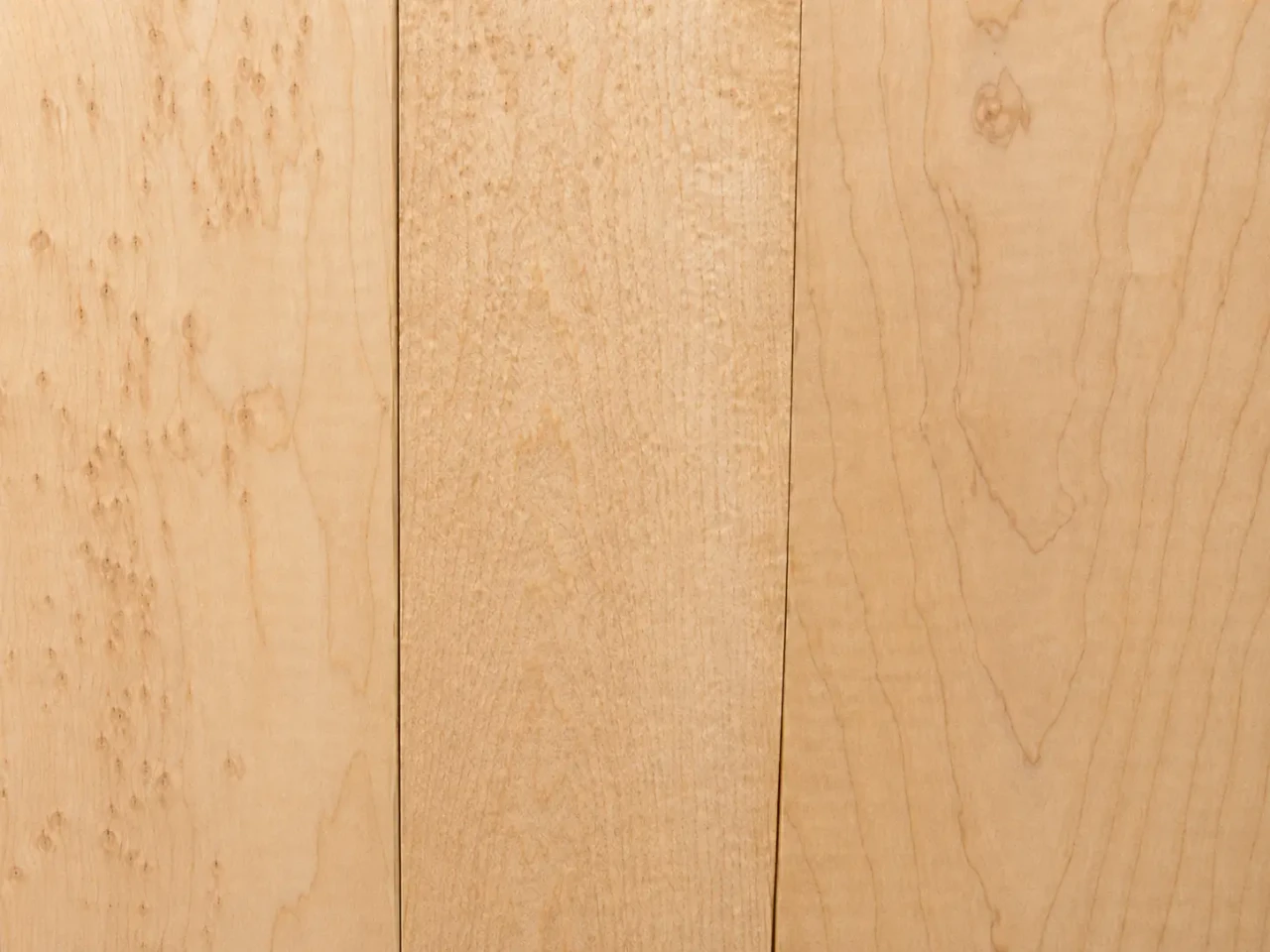 BirdsEye Maple Hardwood S4S
