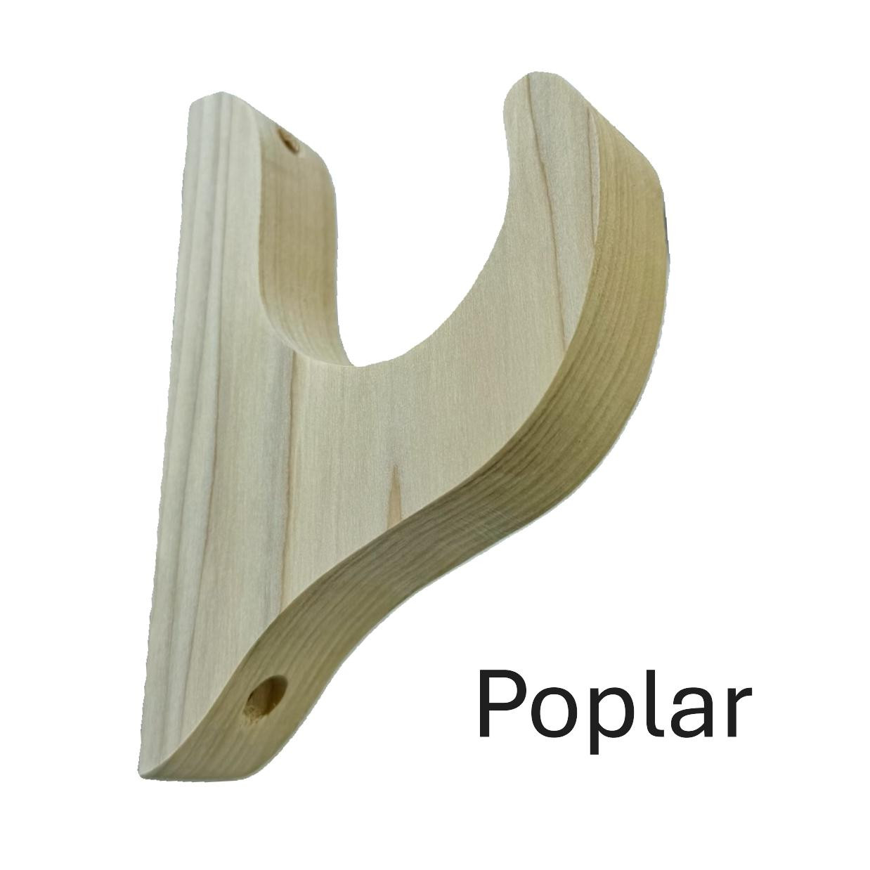 Poplar heavy duty curtain bracket