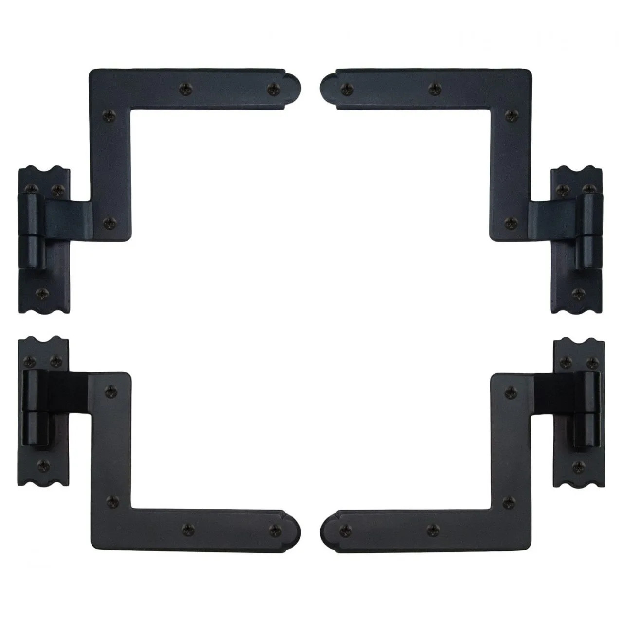 Plate Style Mount Shutter Hinge Set