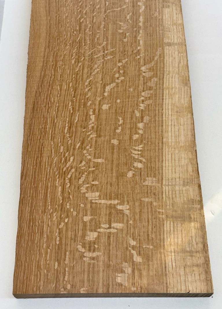 Oak, White QTR Hardwood S2S1E board