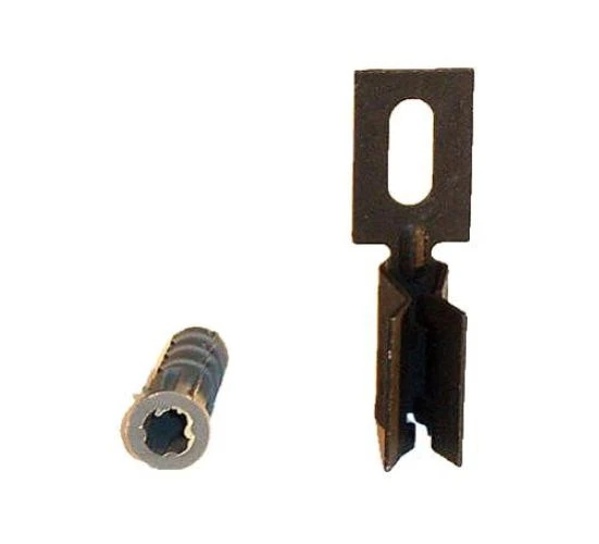 Front profile shutter clip