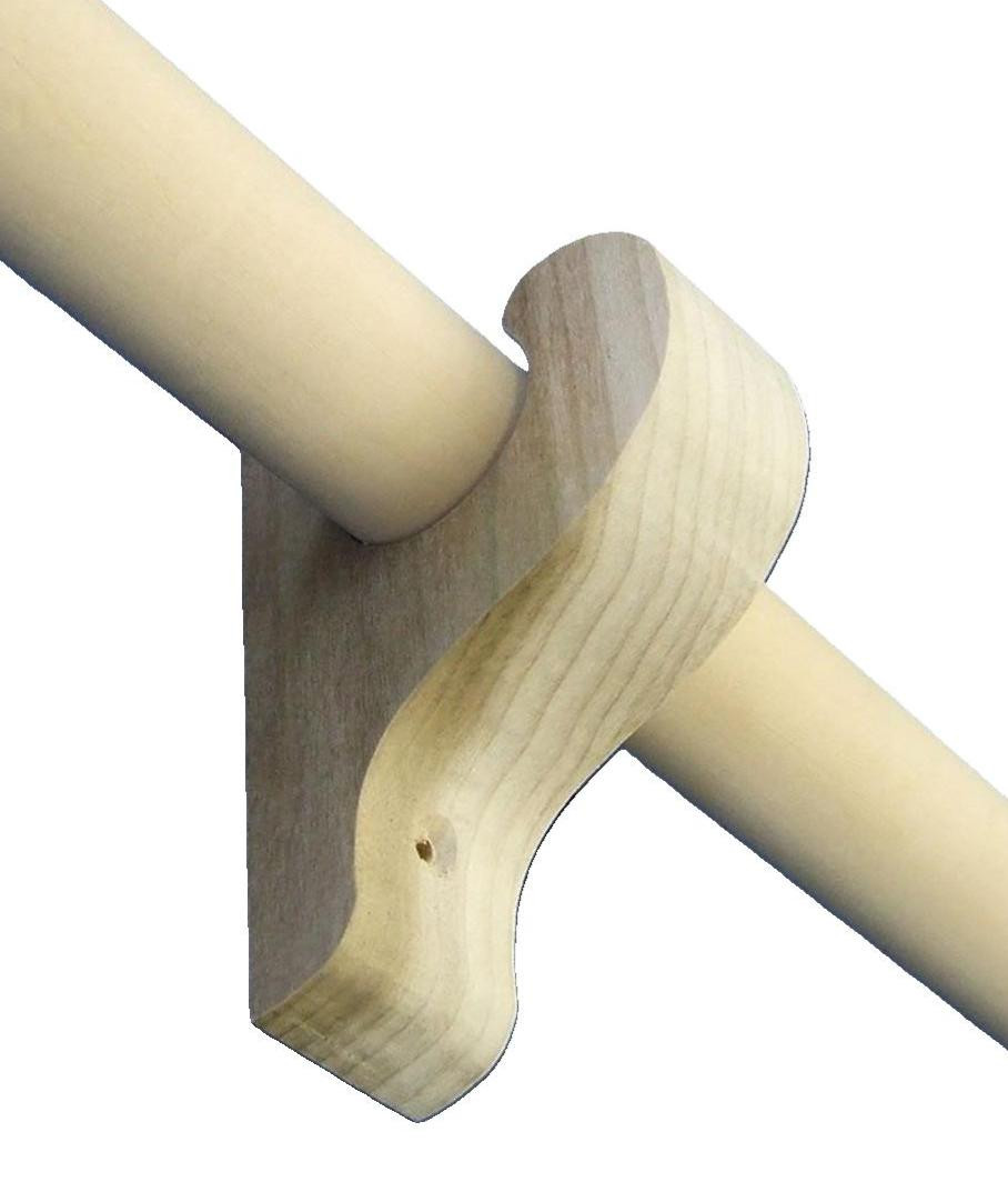 QMark -Lite Drapery Bracket for 1-1/4" to 1-1/2" Rod