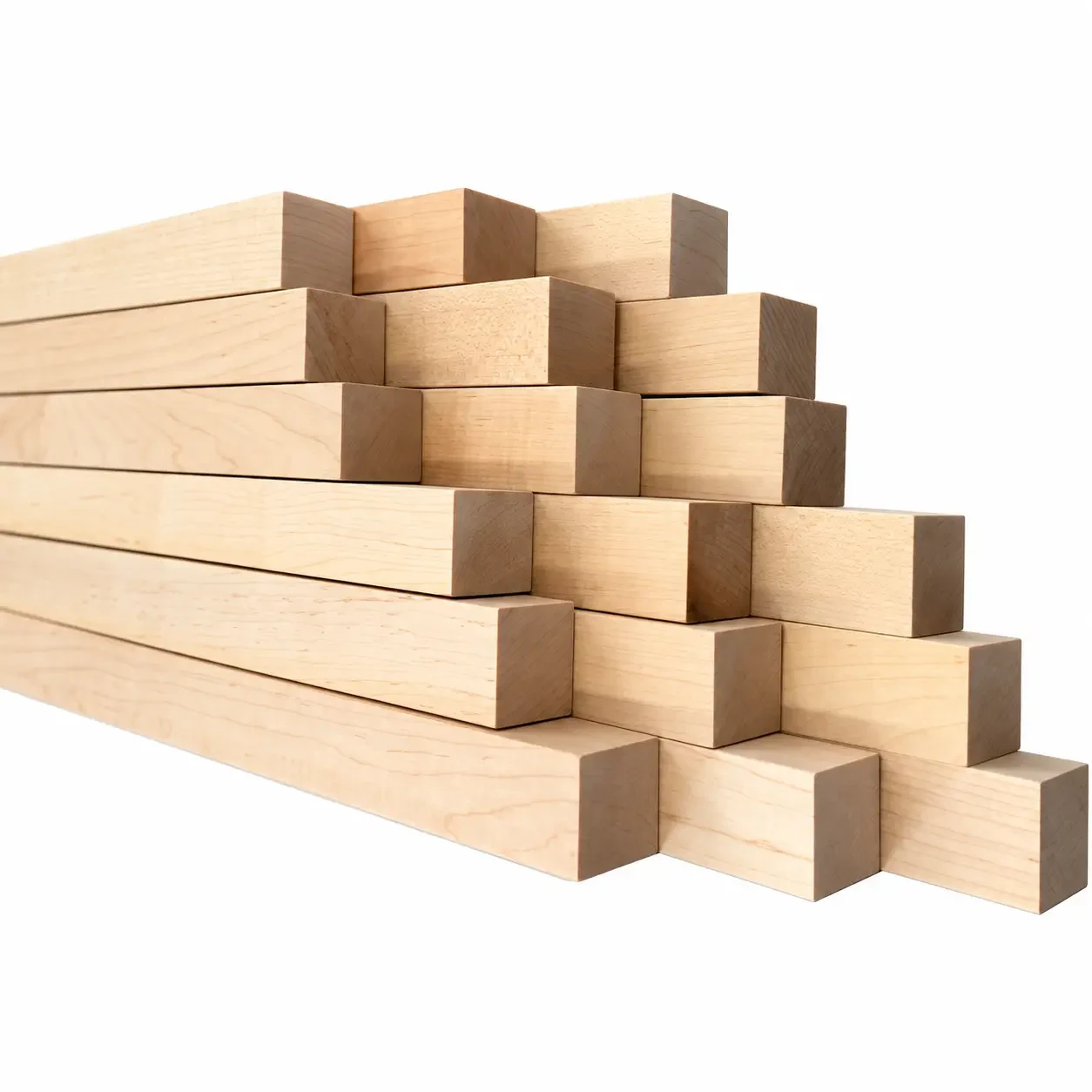 Soft Maple 2x2 Dowels