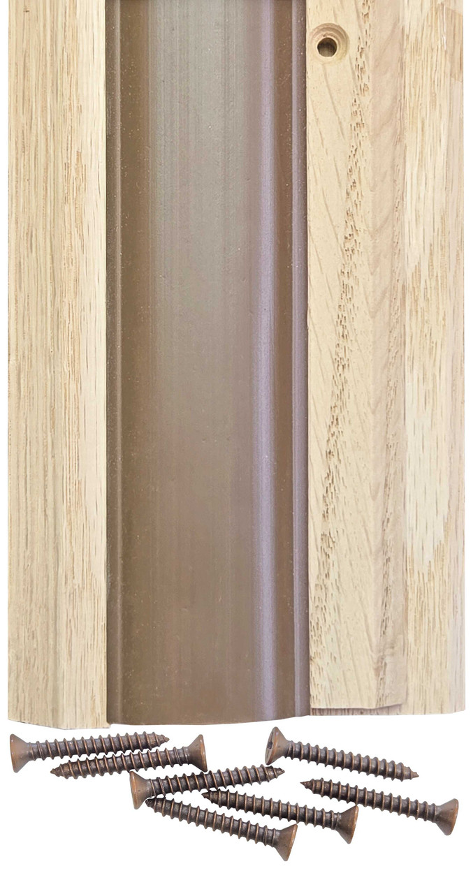 Adjustable Oak Threshold for 3/4" to 1-1/4" Gap
