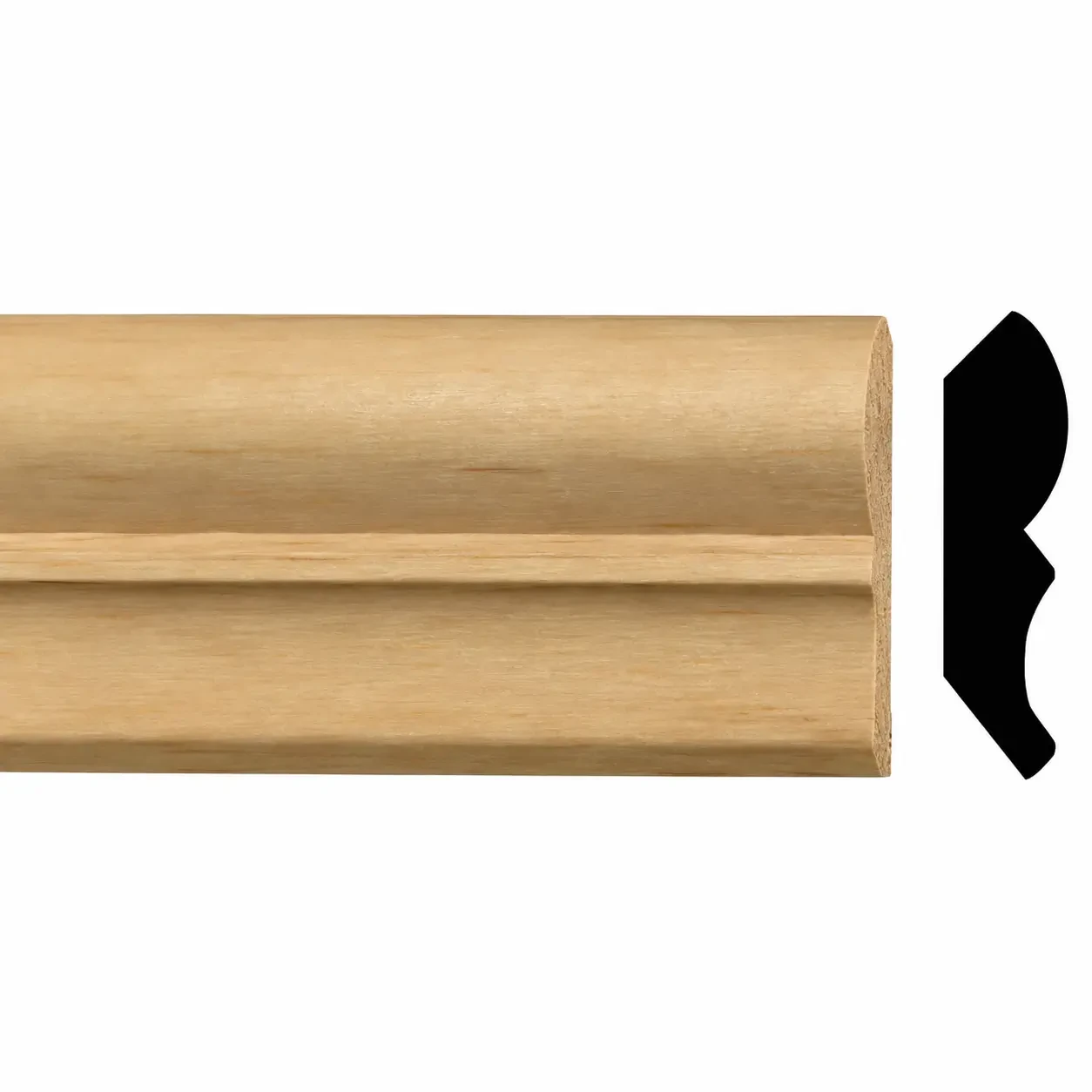 Style 75 Bed Molding - 9/16" x 1-5/8"