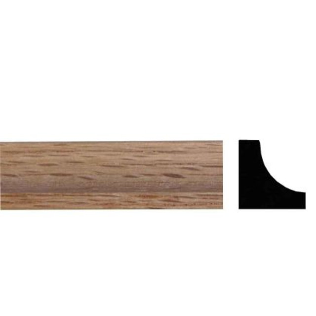 White Pvc Cove Molding 3 4