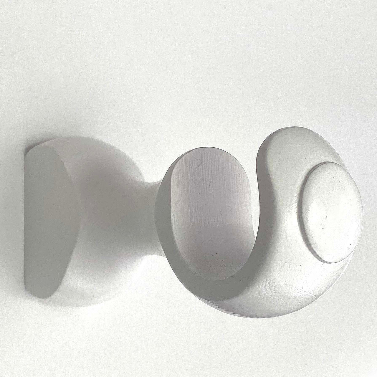 White European Drapery Hardwood Bracket, pair