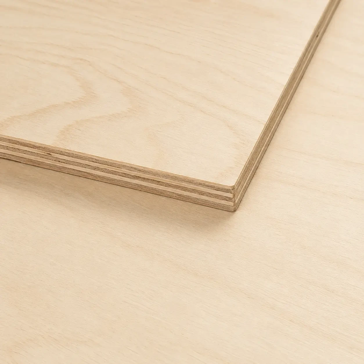 White Ash Plywood Full Sheet (4' x 8') - side
