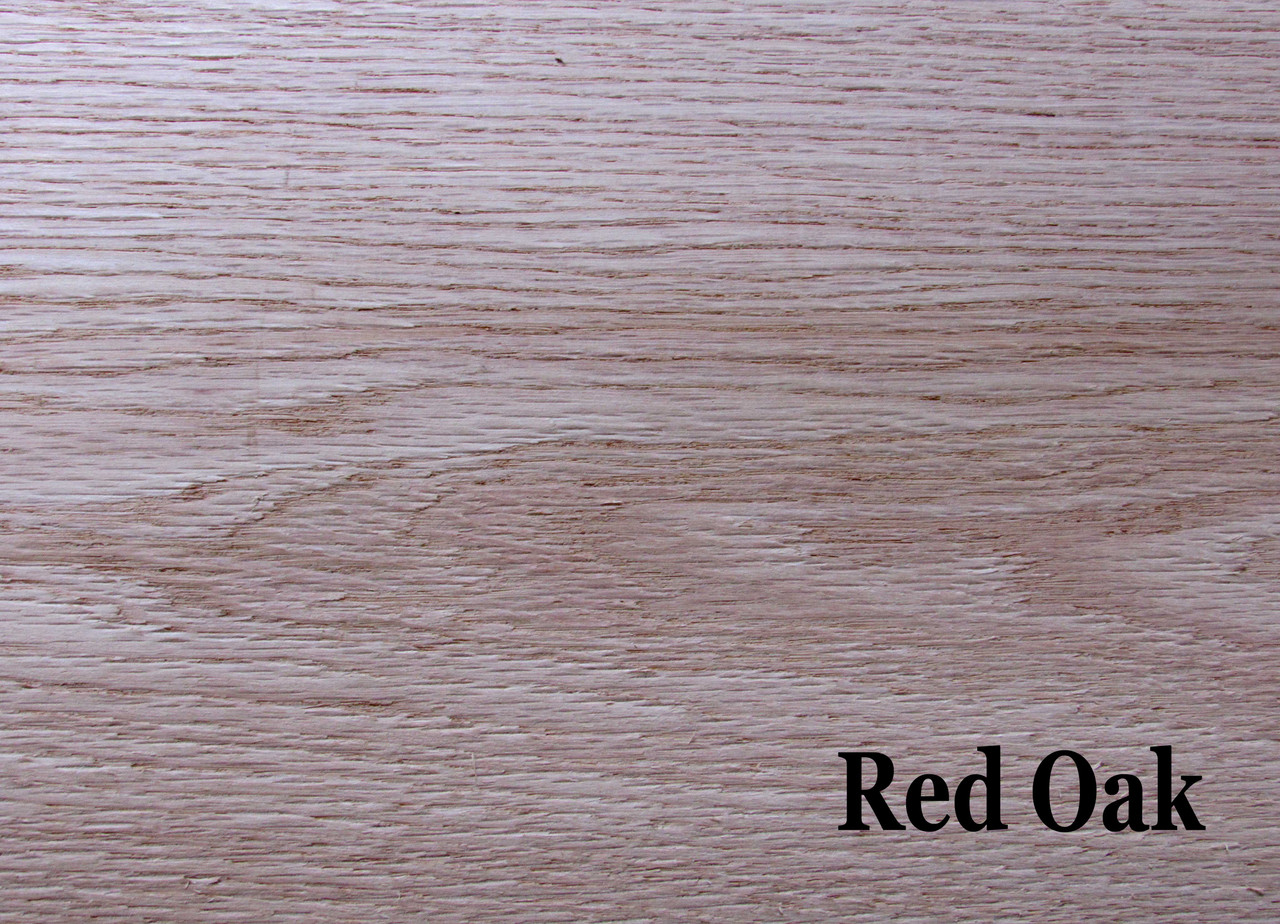 Oak, Red Hardwood S4S for 3/4" Thickness
