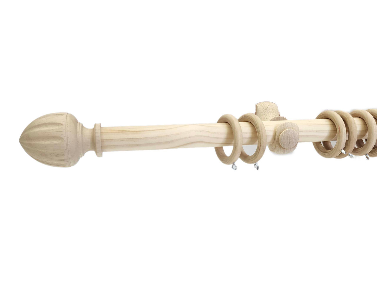 appearance with rod and rings