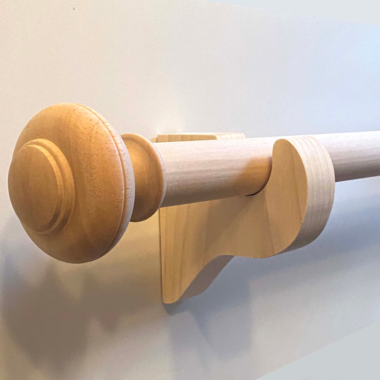 York Bracket with other drapery products