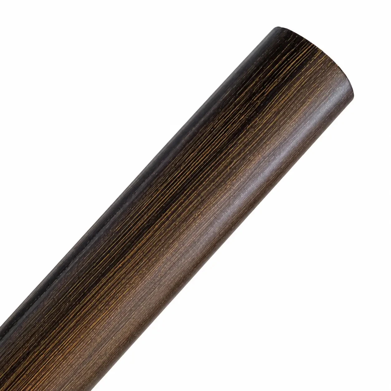 4ft Bronze Wooden Drapery Pole